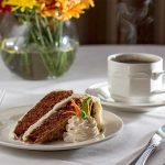 Carrot cake at the Towne House