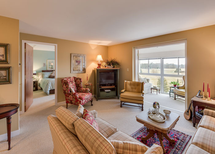Assisted Living apartment living room